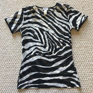 Like new. Dolce&Gabbana Intimo sheer tee.